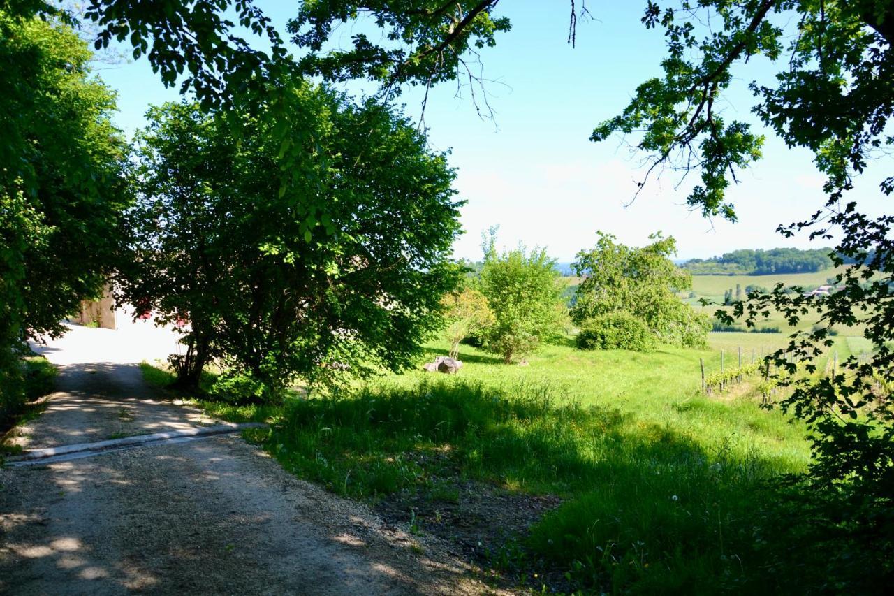 Les Chambres Du Vallon Pomport Exteriér fotografie